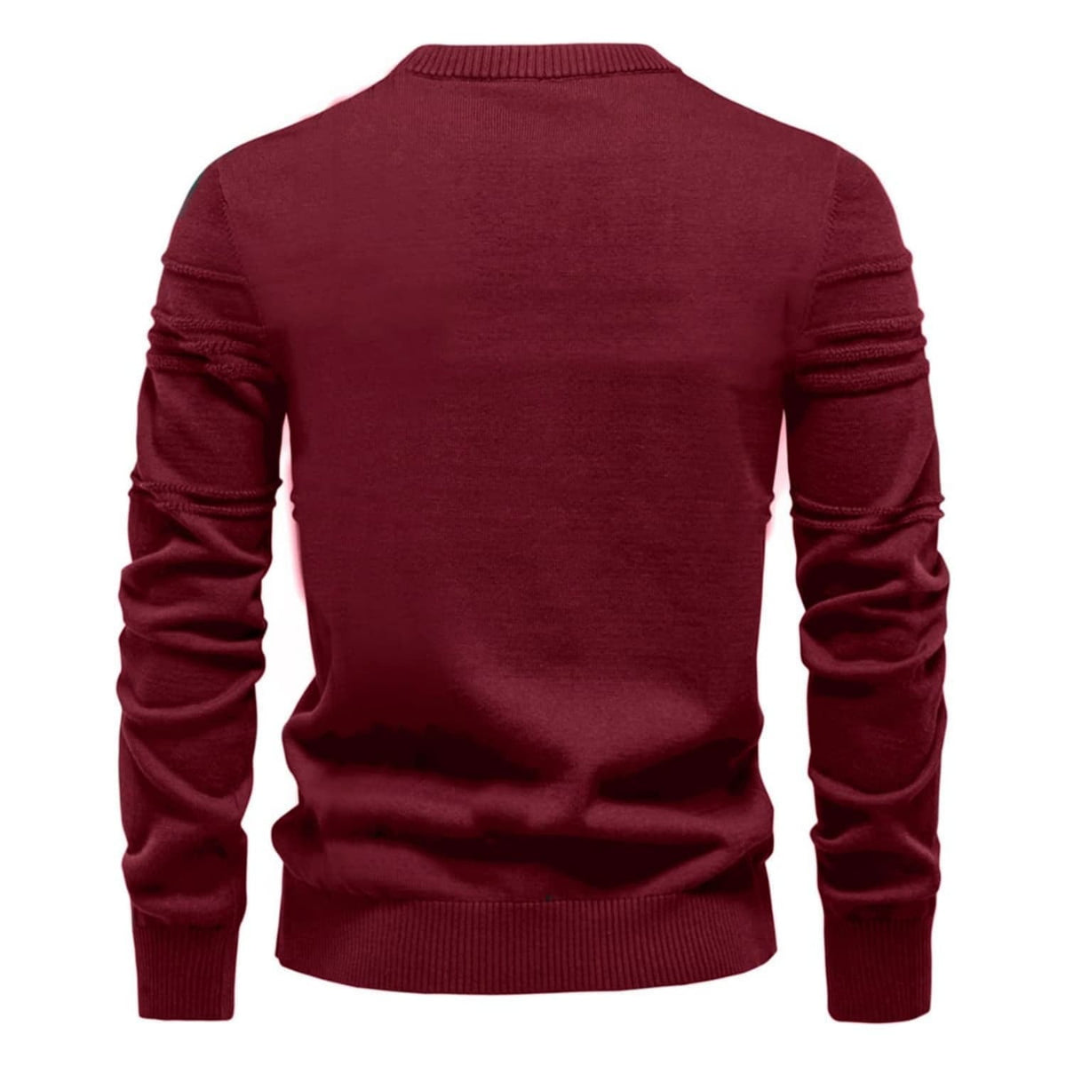 Crosshatch Crew Neck Sweater