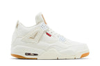 Levi's x Jordan 4 Retro 'White Denim'