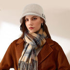 Women’s Wool Cloche Hat – Elegant 1920s Vintage Fedora